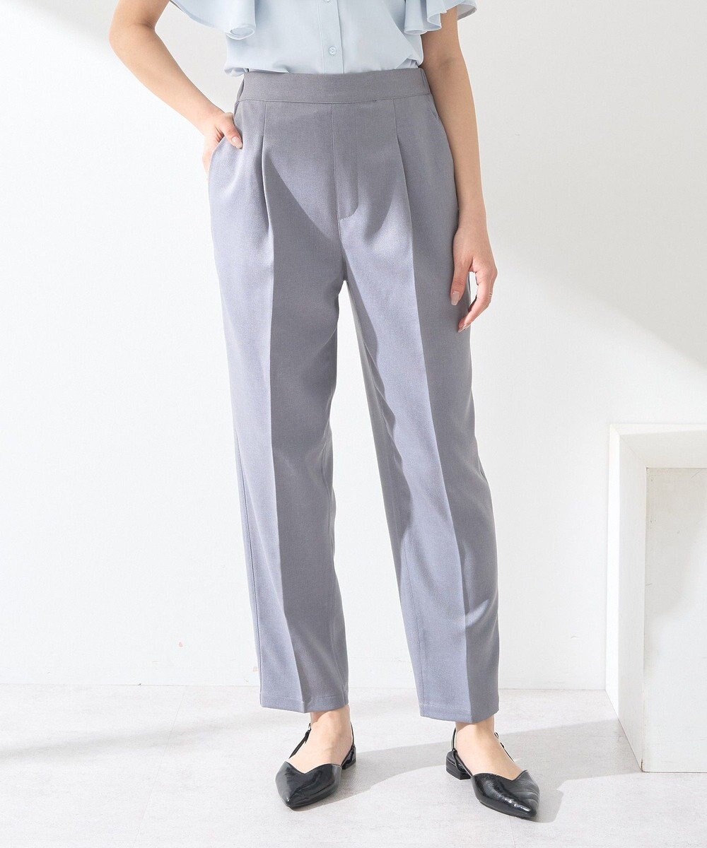 earth music&ecology 接触冷感テーパードパンツ 