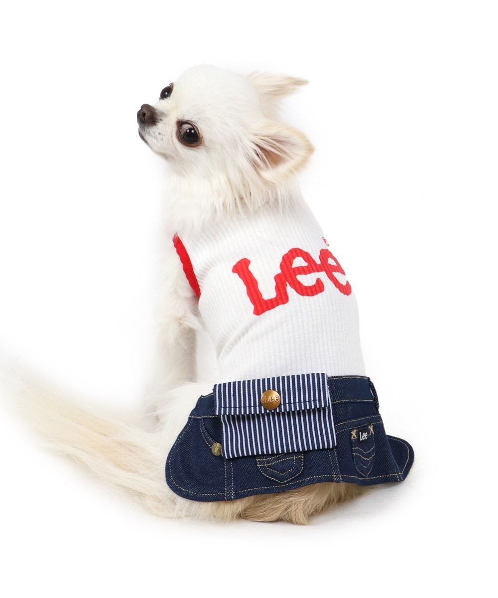 PET PARADISE 犬服 犬 服 ペットパラダイス Ｌｅｅ ウエスポーチ スカートつなぎ 〔小型犬〕 超小型犬 小型犬 白~オフホワイト