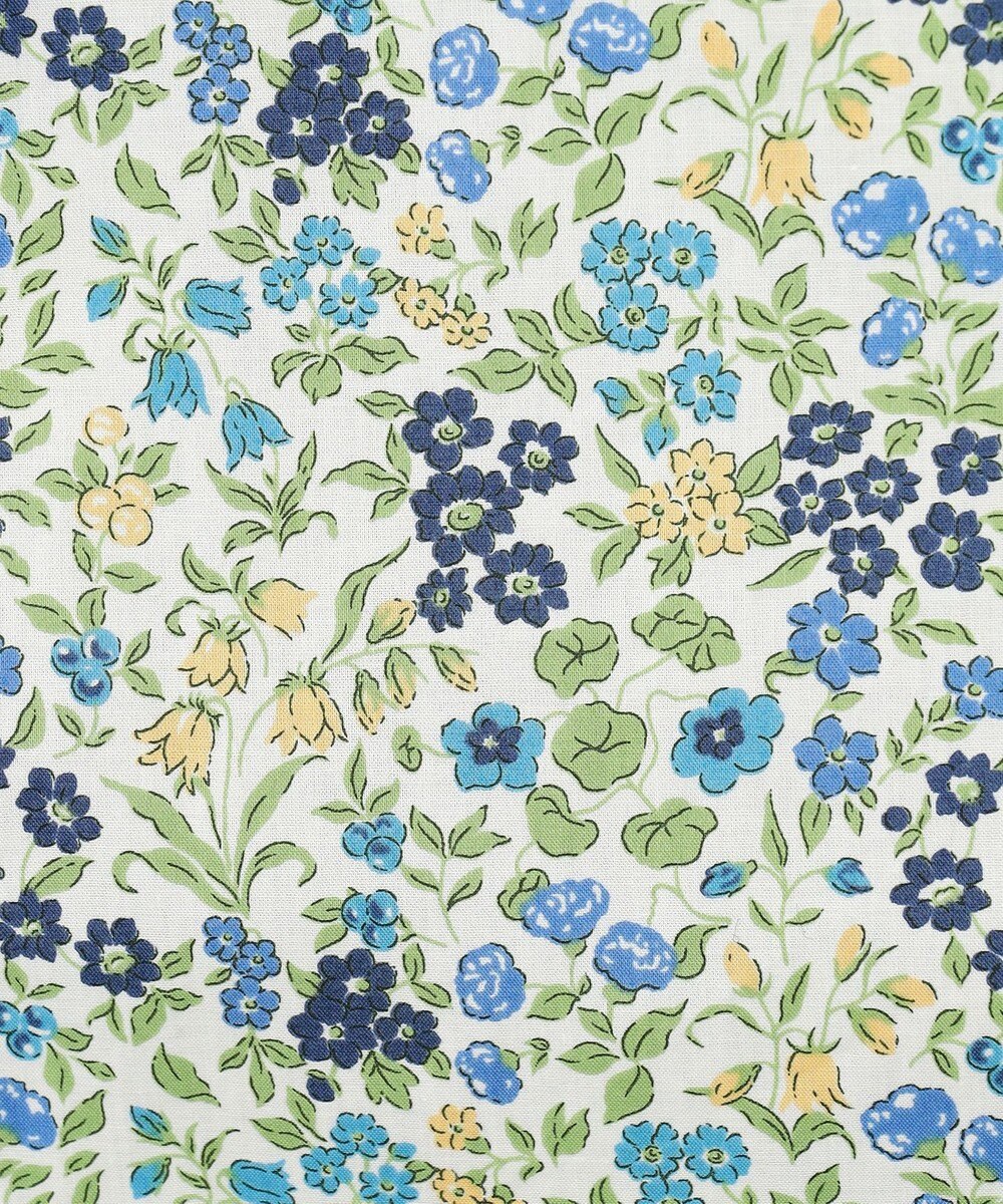 J.PRESS LADIES L 【洗える】Liberty Lilibet＆Hannah Rose バンドカラー ブラウス 