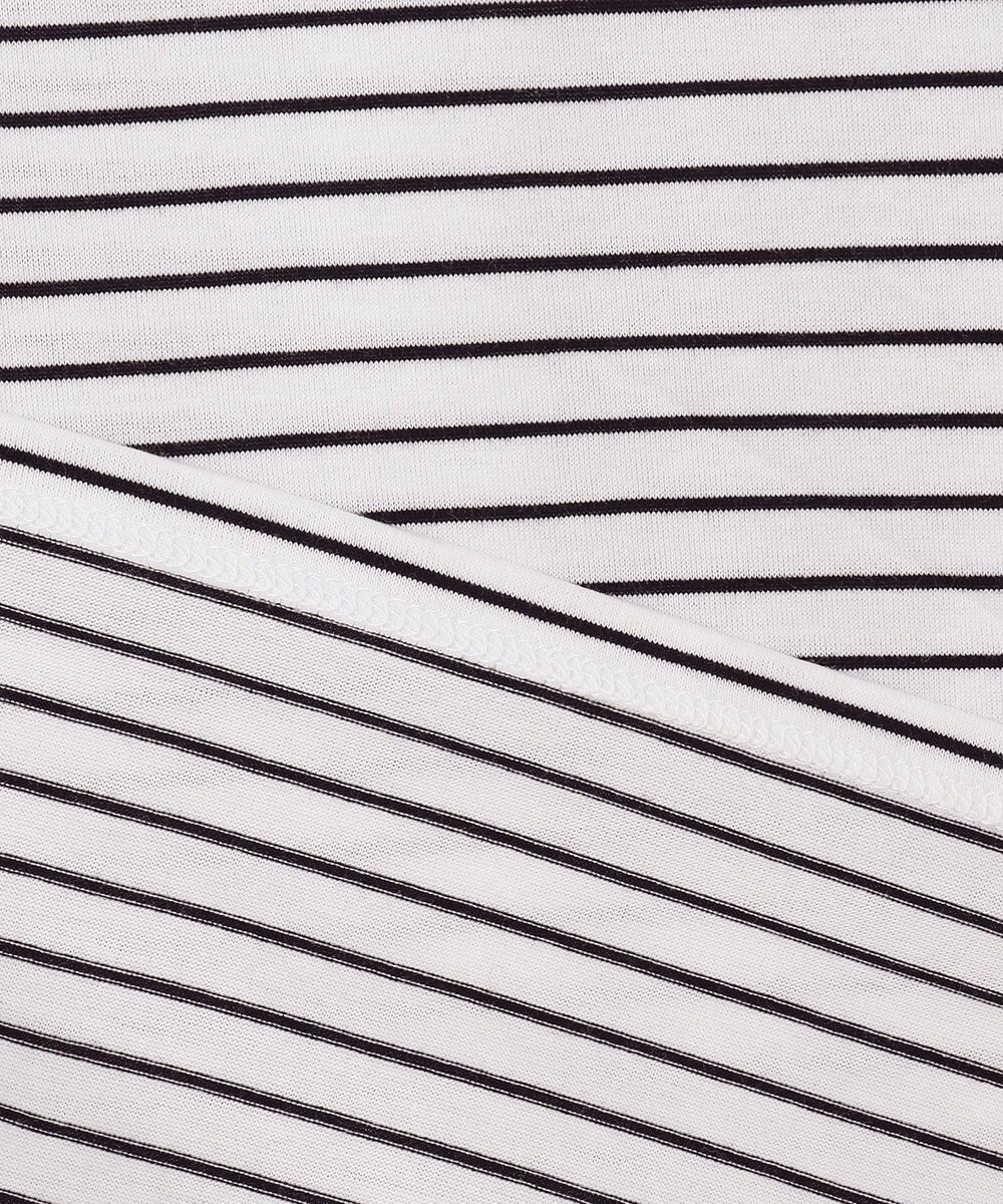 J.PRESS LADIES 【吸水速乾】ベーシックジャージー ボーダー カットソー 