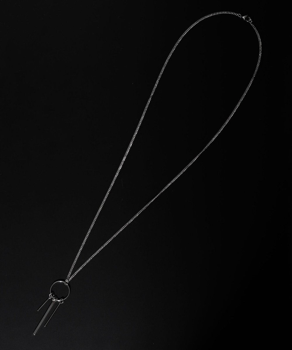 WEGO Mモチーフロングチェーンネックレス 