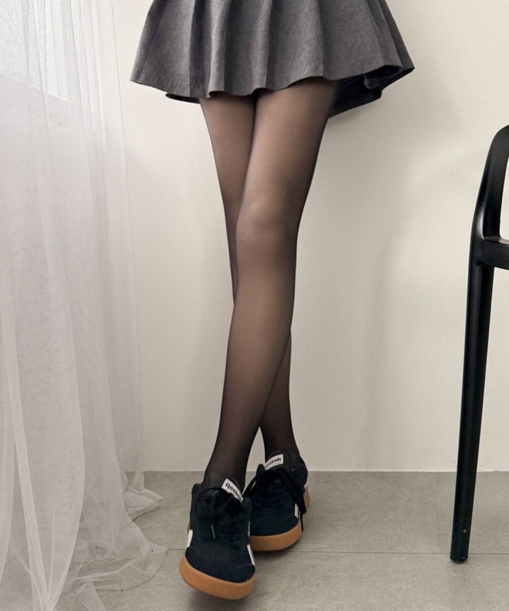 WEGO 【裏起毛】130Dフェイクタイツ 