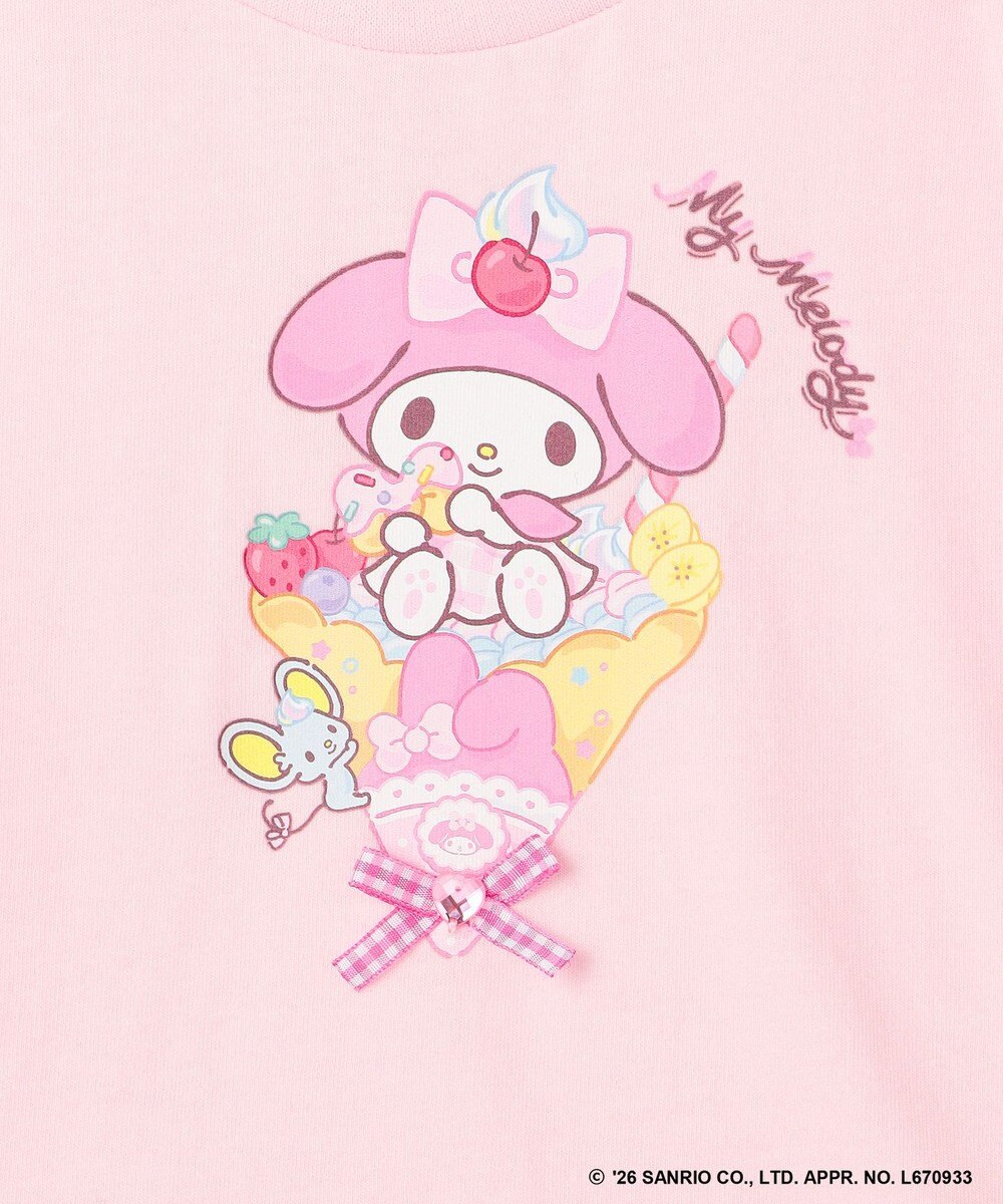 ANY KIDS 【サンリオキャラクターズ×ANY KIDS】ひんやり ファンシーフリル袖Tシャツ 