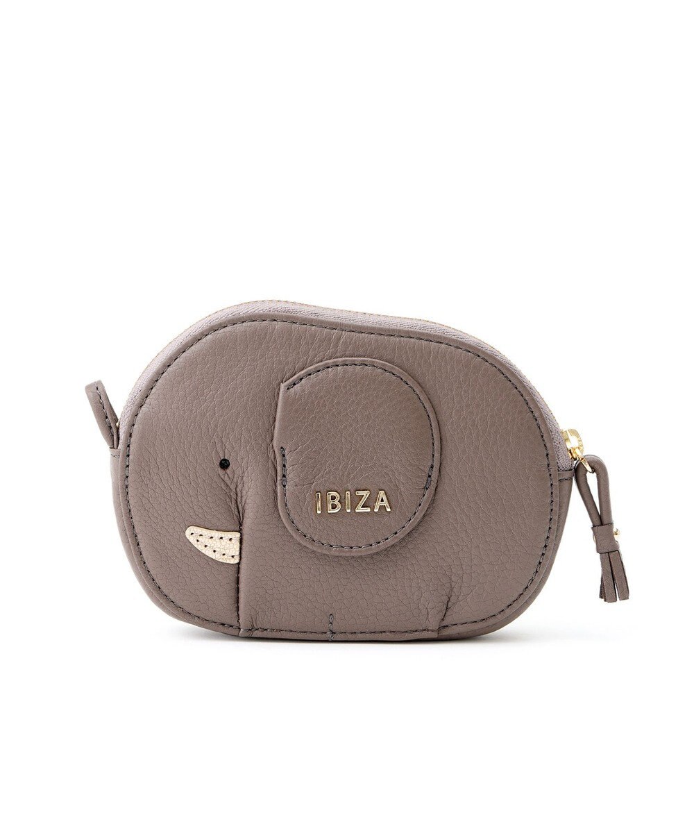 IBIZA アニマーダ　牛革　マルチケース（ゾウ） 