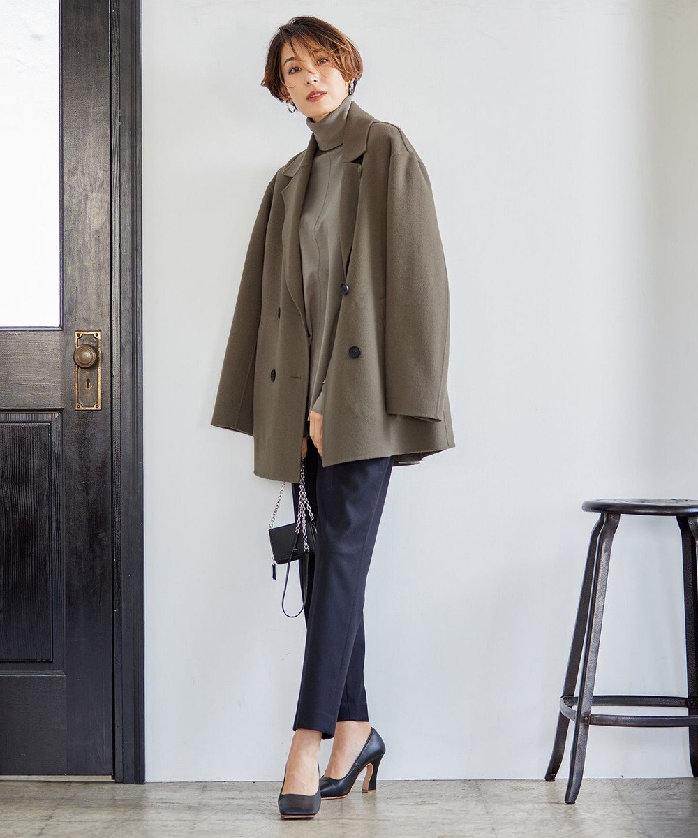 ICB ウールリバー ピーコート 