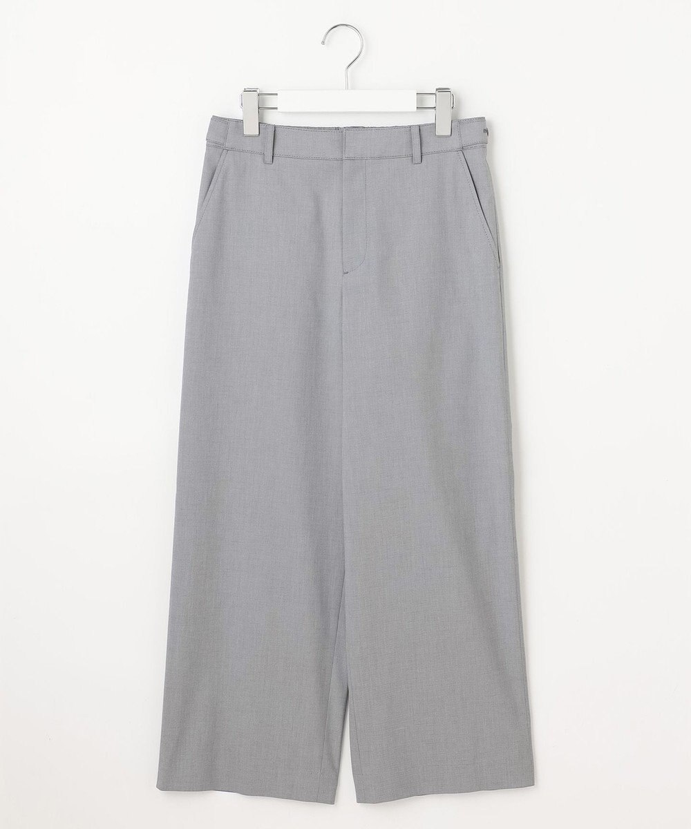 J.PRESS LADIES 【セットアップ対応・洗える・撥水】コットンFITTY ストレート パンツ 