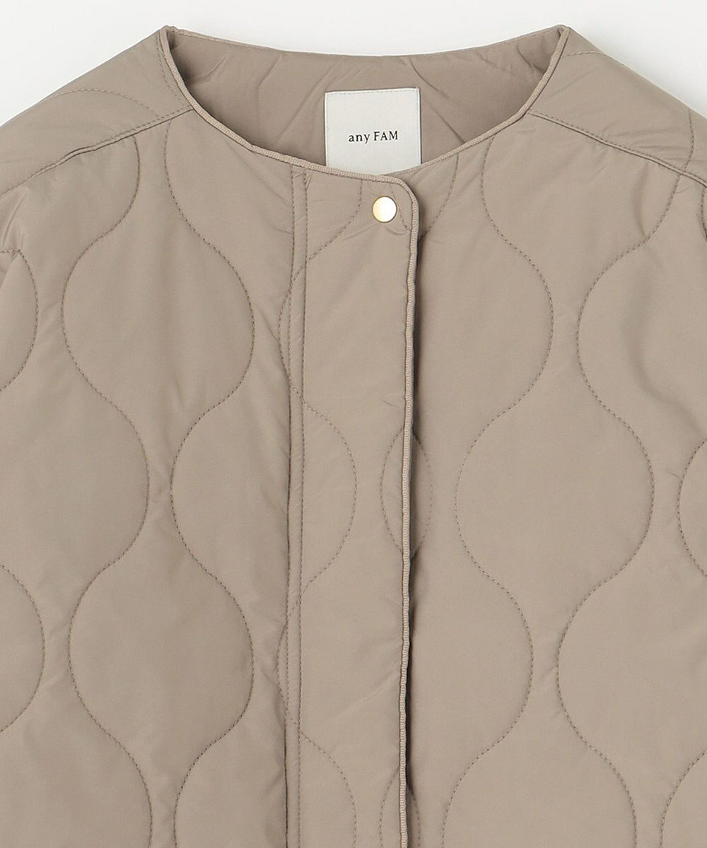 ANY 【蓄熱保温/撥水/洗濯機可能】撥水ウォームキルトブルゾン 