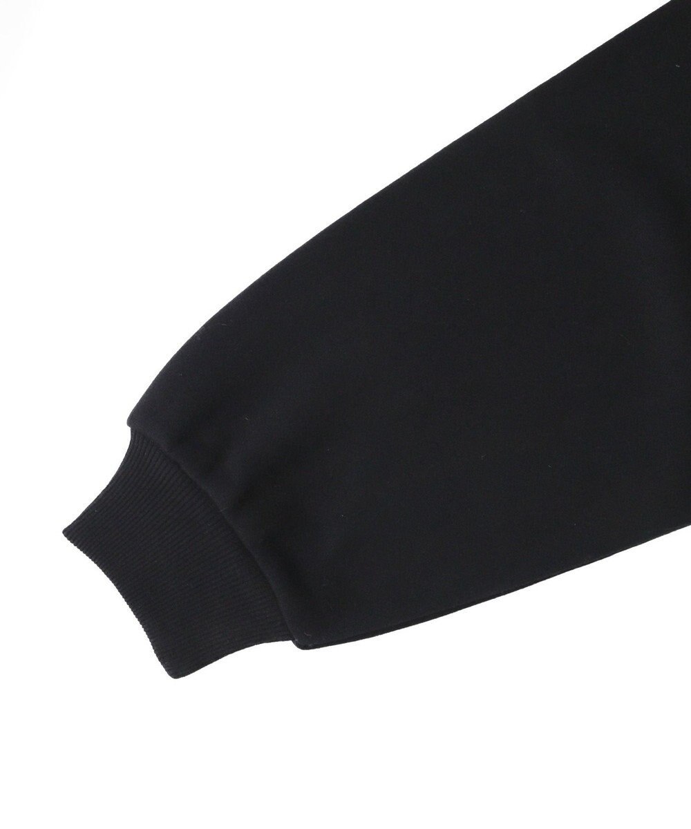 WEGO 【裏起毛】ラインストーン裏起毛ショートジップパーカー 