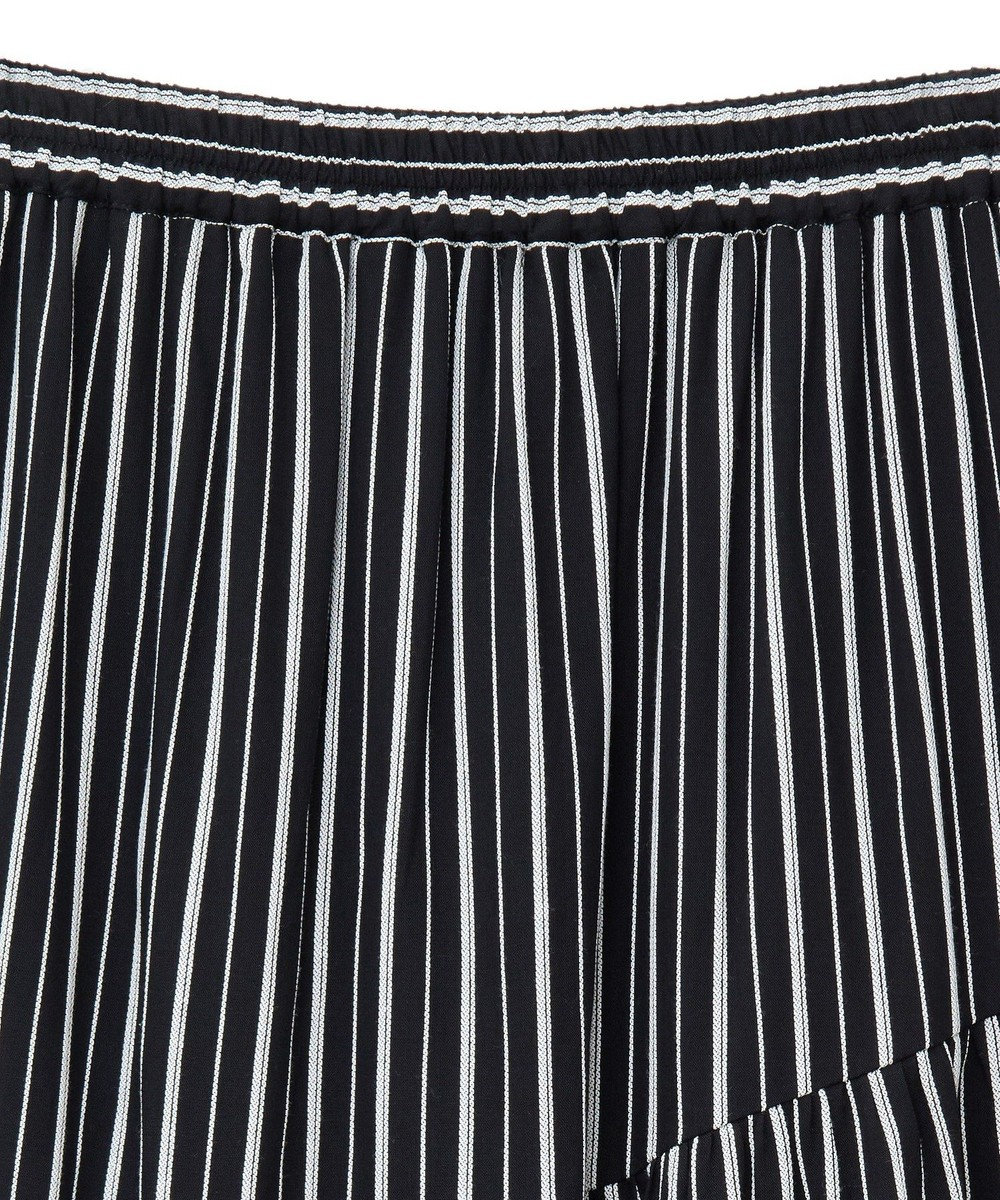 Green Parks ・ＥＬＥＮＣＡＲＥ　ＤＵＥ　ストライプフレアスカート 