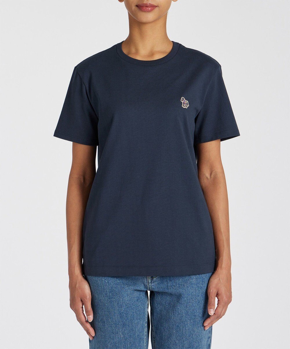 Paul Smith ゼブラワッペン 半袖Tシャツ ネイビー