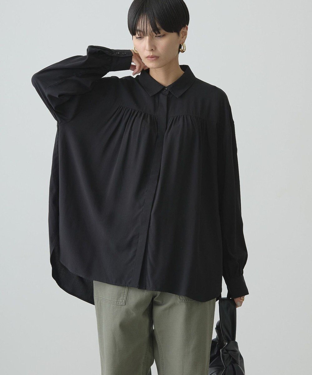 AMERICAN HOLIC バックＶギャザーブラウス 