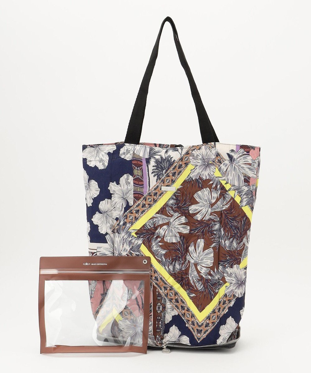 GRACE CONTINENTAL Fabricトートバッグ 