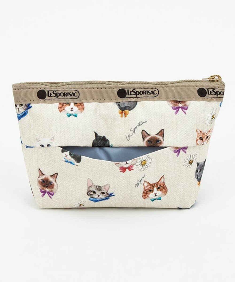 LeSportsac SMALL SLOAN COSMETIC/プレイフルキャッツ 