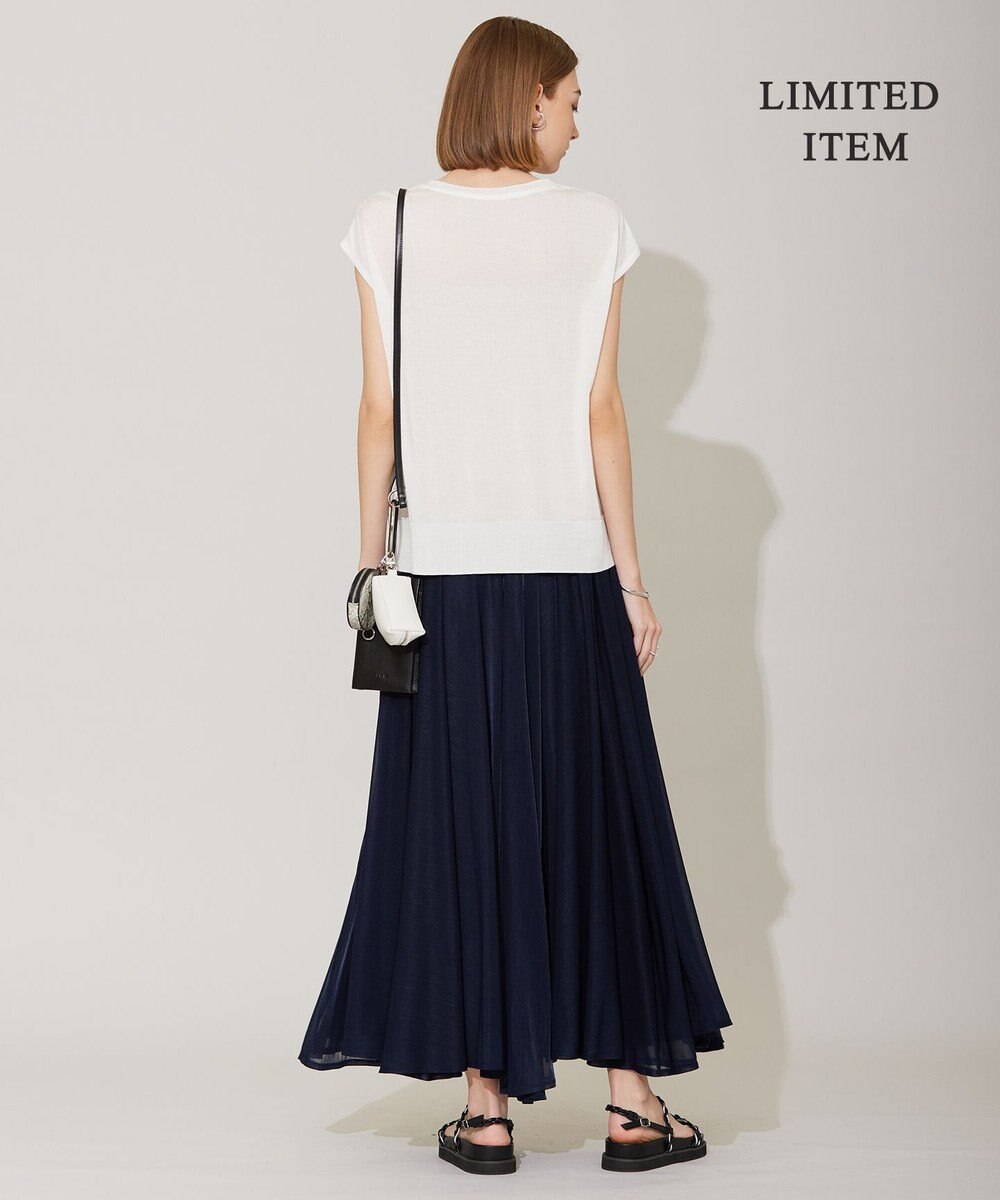 ICB 【WEB限定・洗える】SheerGloss スカート 