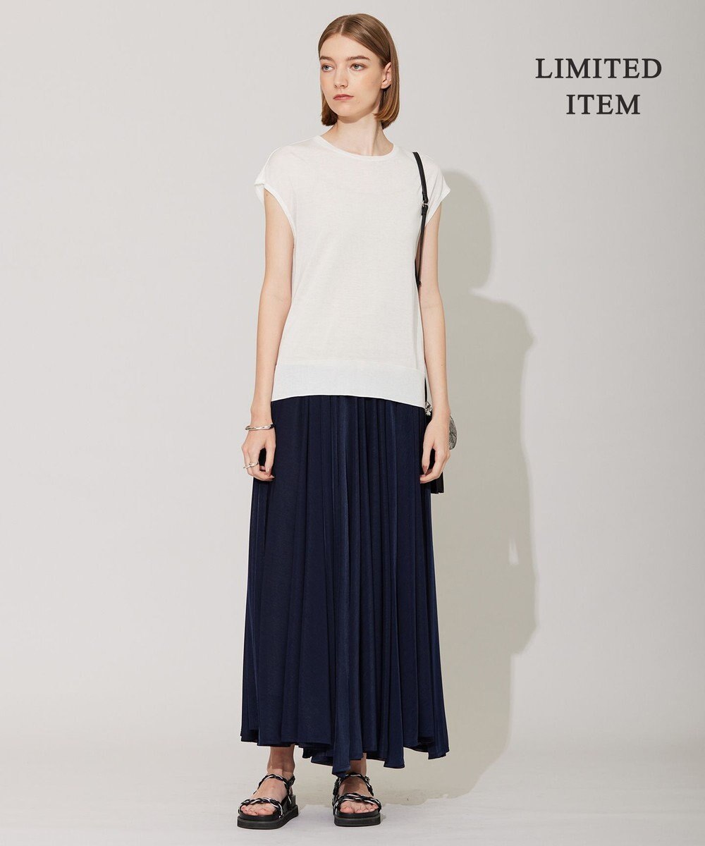 ICB 【WEB限定・洗える】SheerGloss スカート 