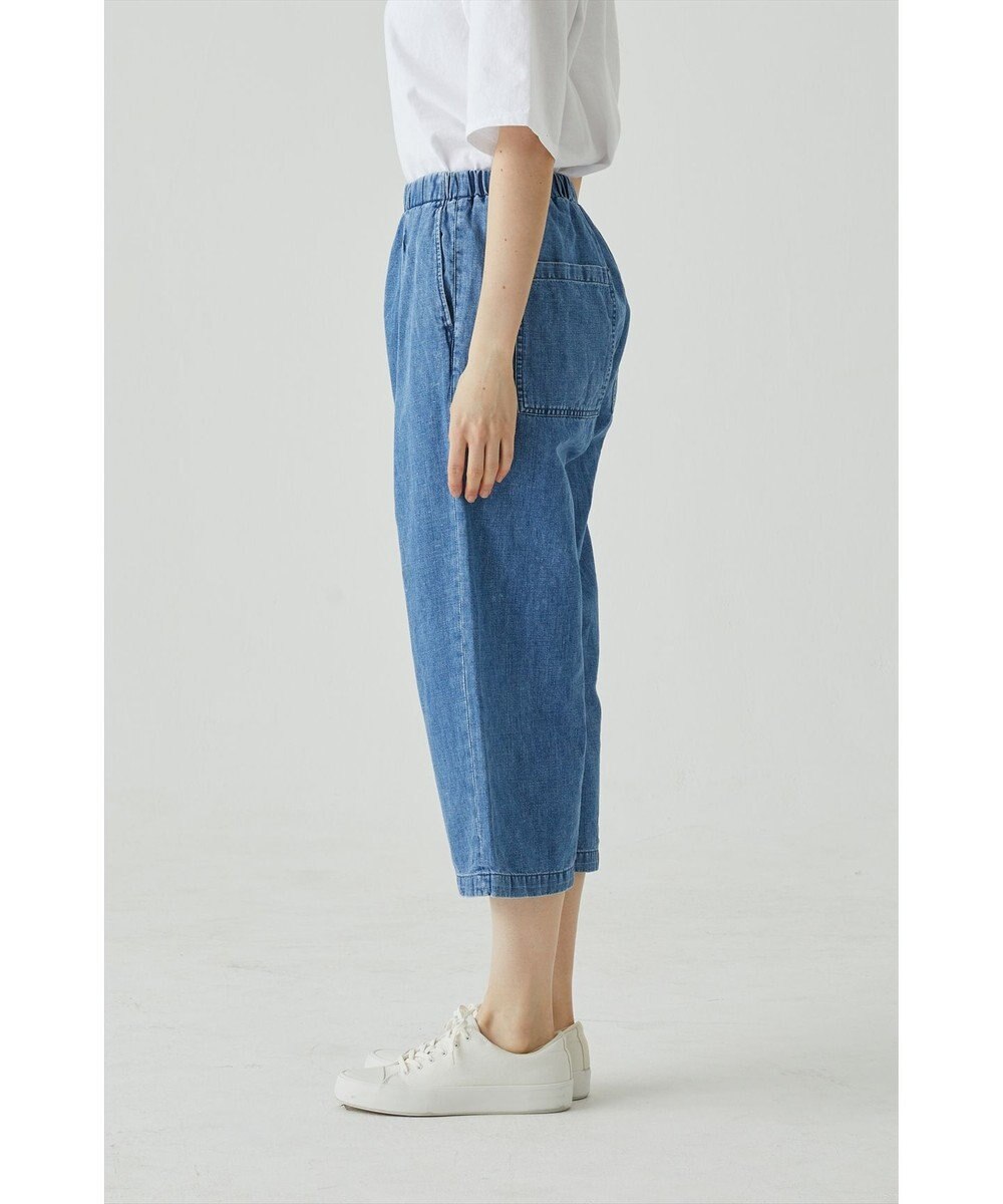caqu FS linen cropped wide pants クロップド丈 リネンワイドイージーパンツ 