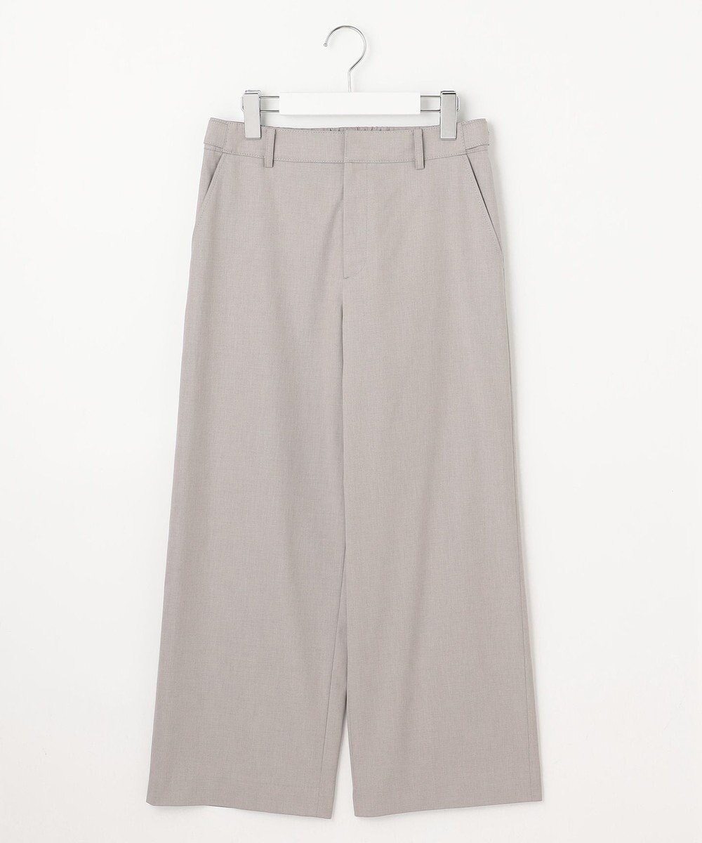 J.PRESS LADIES 【セットアップ対応・洗える・撥水】コットンFITTY ストレート パンツ 