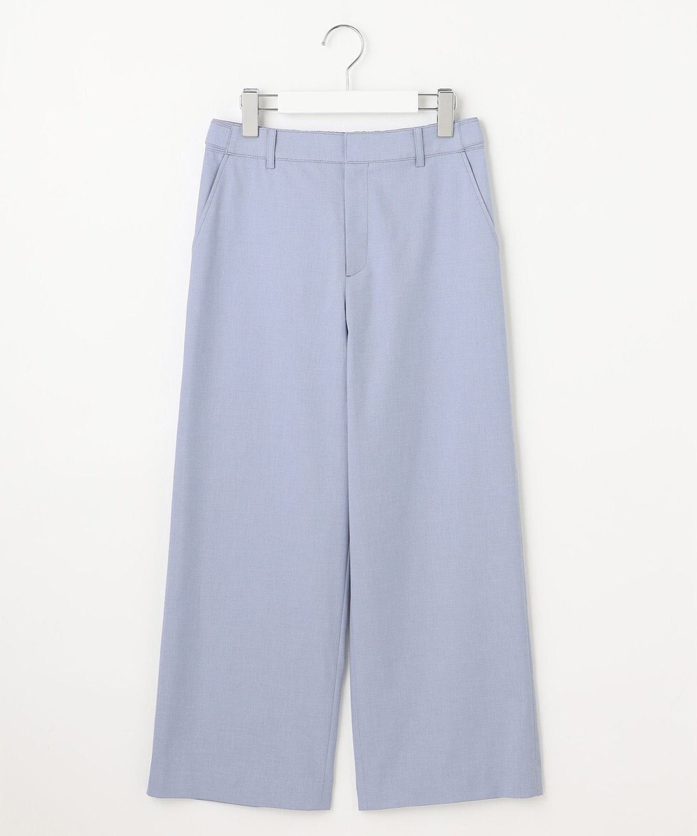 J.PRESS LADIES 【セットアップ対応・洗える・撥水】コットンFITTY ストレート パンツ 