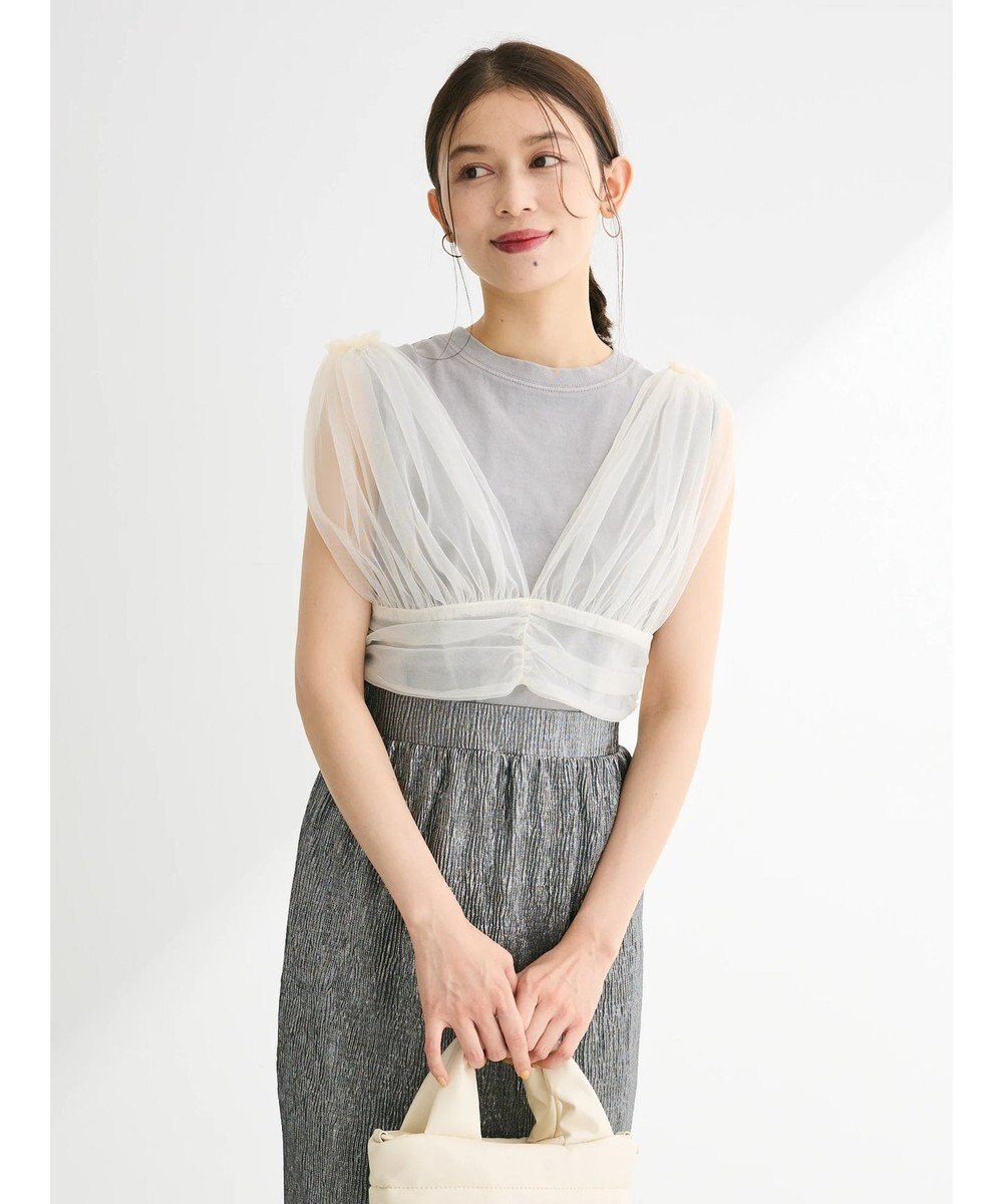 Green Parks ・ＥＬＥＮＣＡＲＥ　ＤＵＥ　バックレースアップビスチェ 