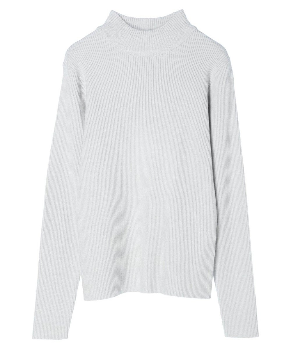 earth music&ecology やわらかタッチハイネックリブプルオーバー 