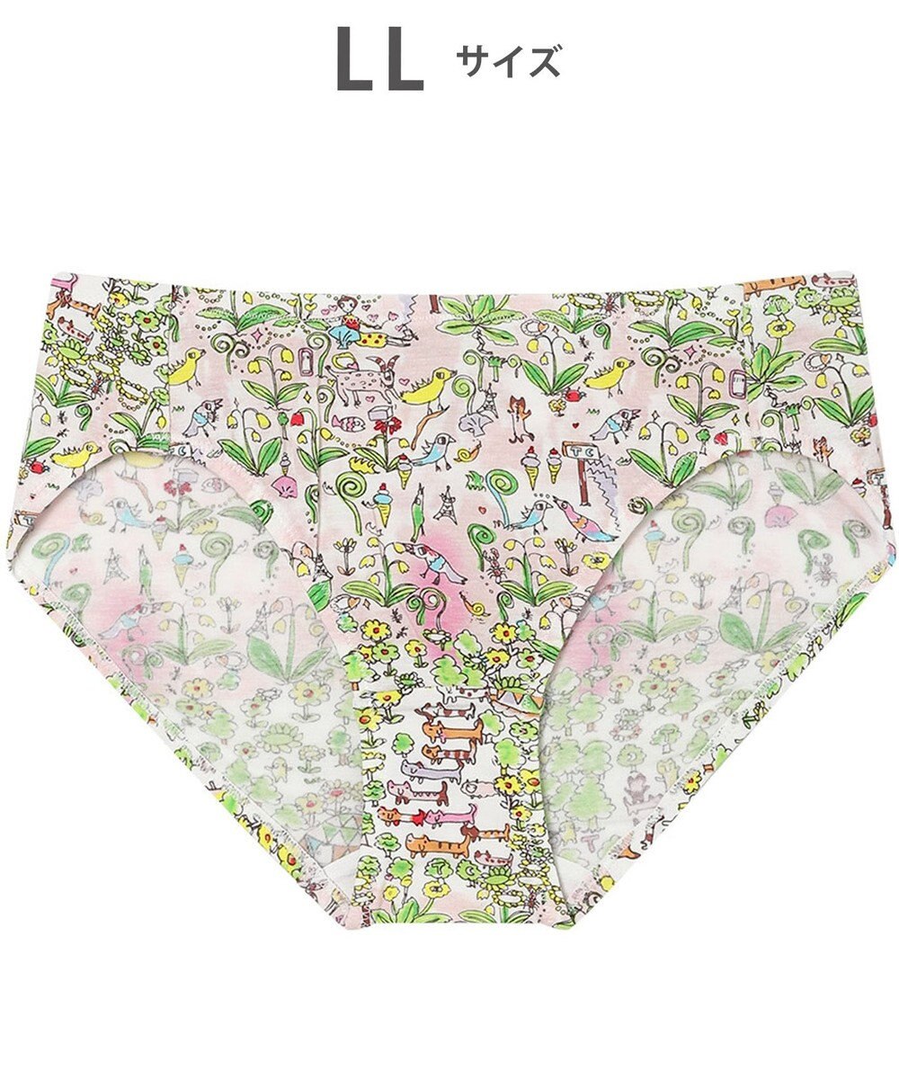 tsumori chisato SLEEP ツモリチサト ショーツ ベア天竺素材(身生地) はきこみ丈あさめ レディース UPX410 /ワコール 