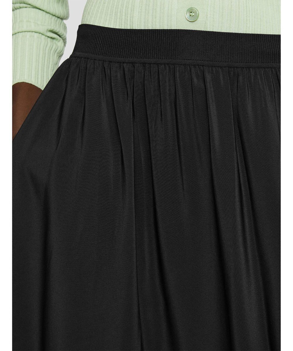 JOSEPH 【洗える】クレープ ド ソワ　ミディスカート 