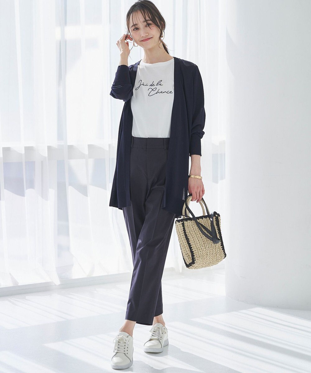 ANY SIS S ロゴ刺繍 Tシャツ 