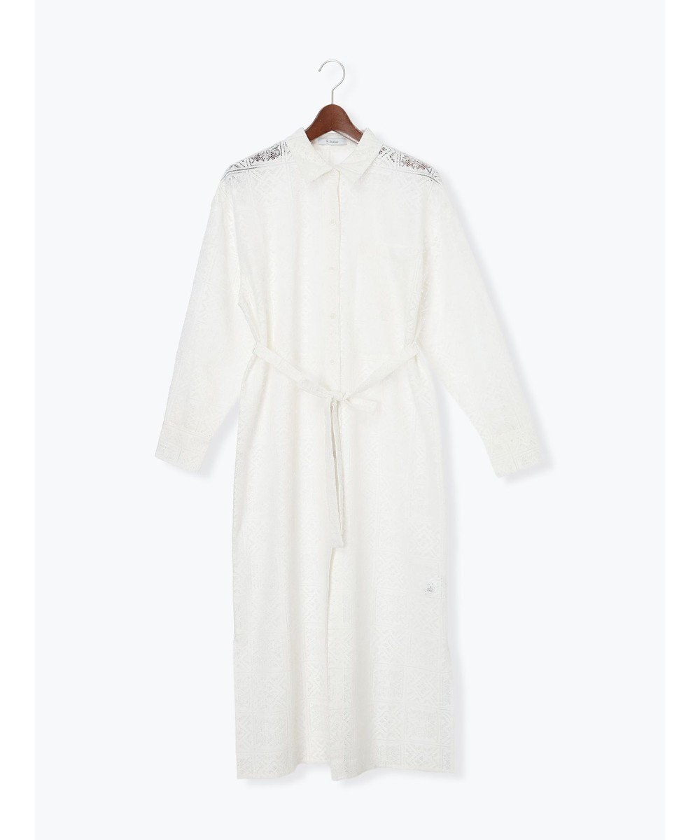 Te chichi レースシャツワンピース 