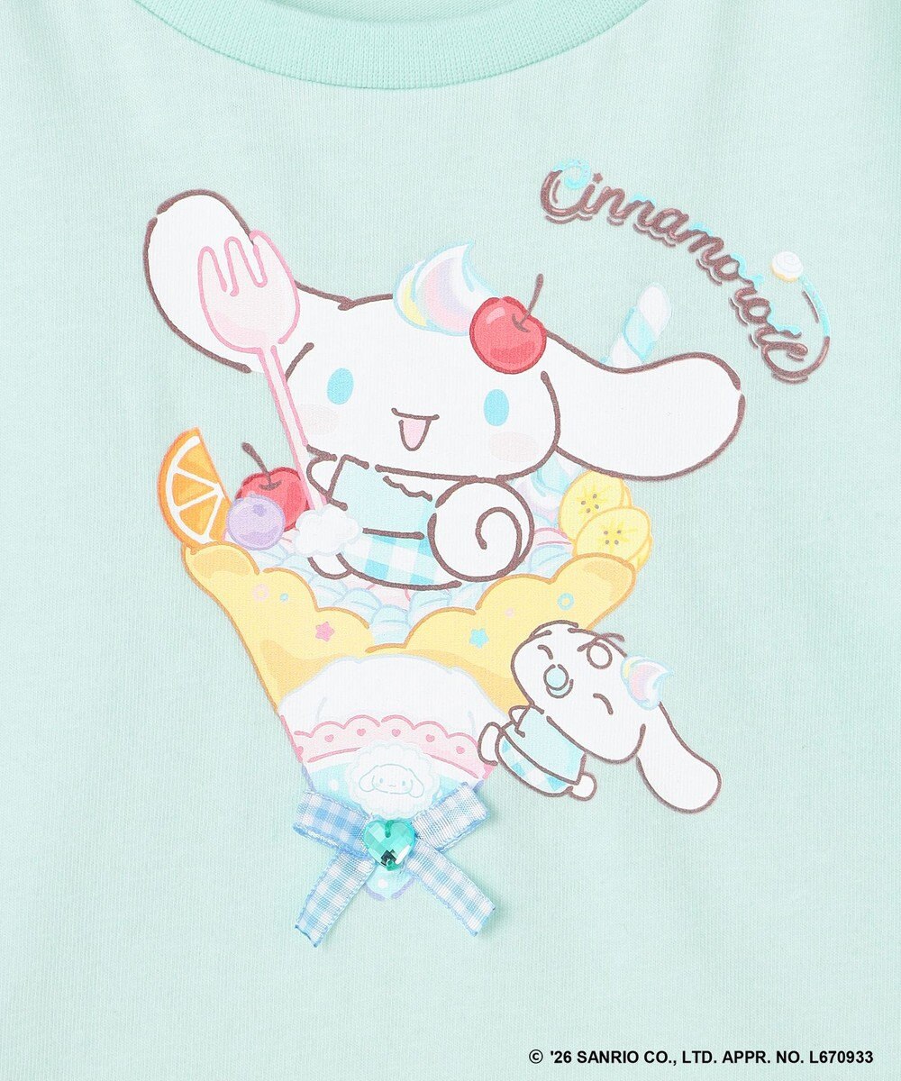 ANY KIDS 【サンリオキャラクターズ×ANY KIDS】ひんやり ファンシーフリル袖Tシャツ 