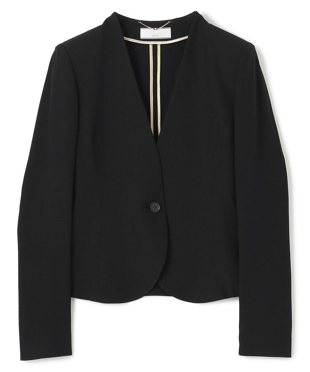 BEIGE， LUIZA / ノーカラージャケット 