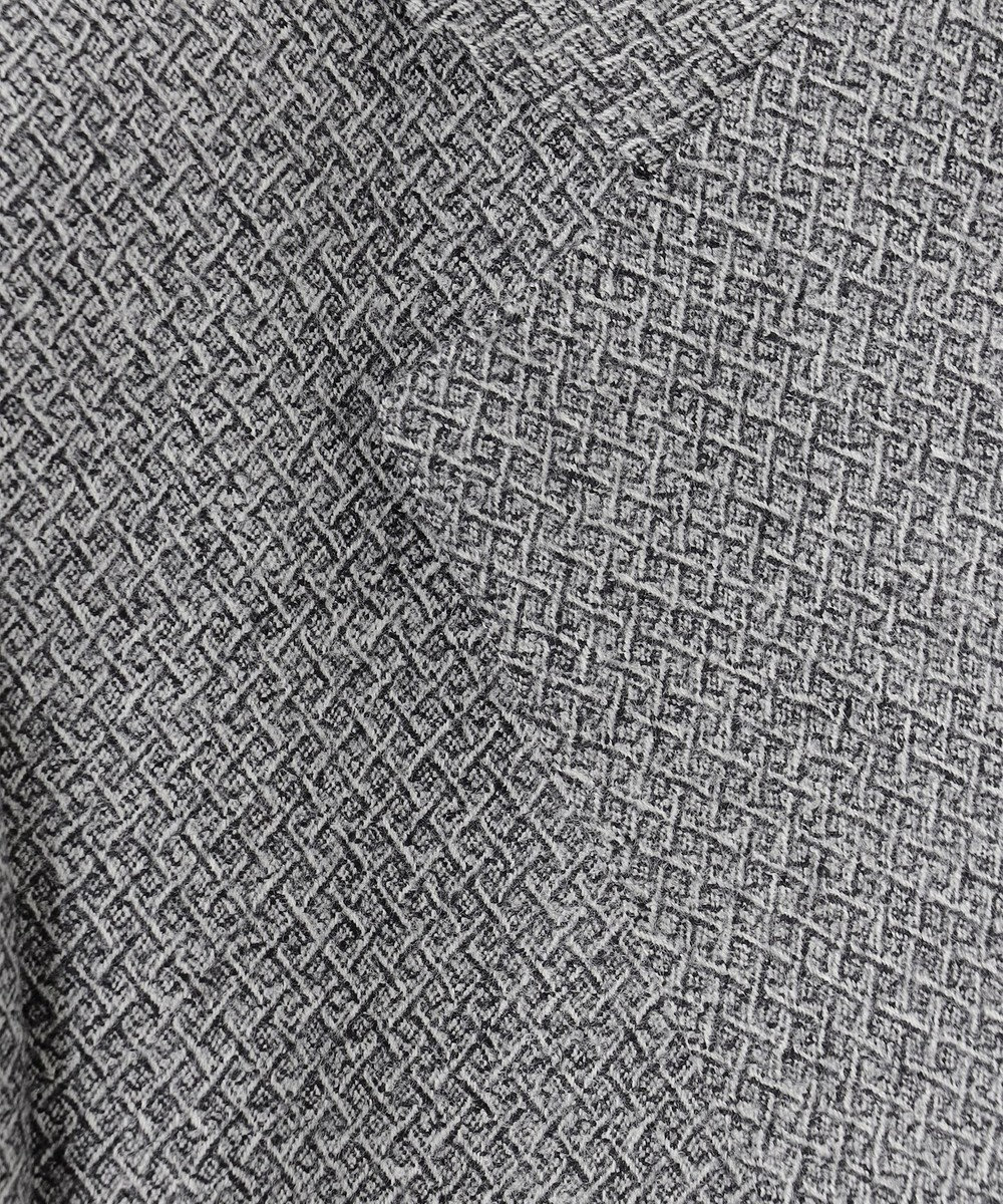 GOTAIRIKU 【DELFINO】ナポリジオメトリックツイード ジャケット_グレー 
