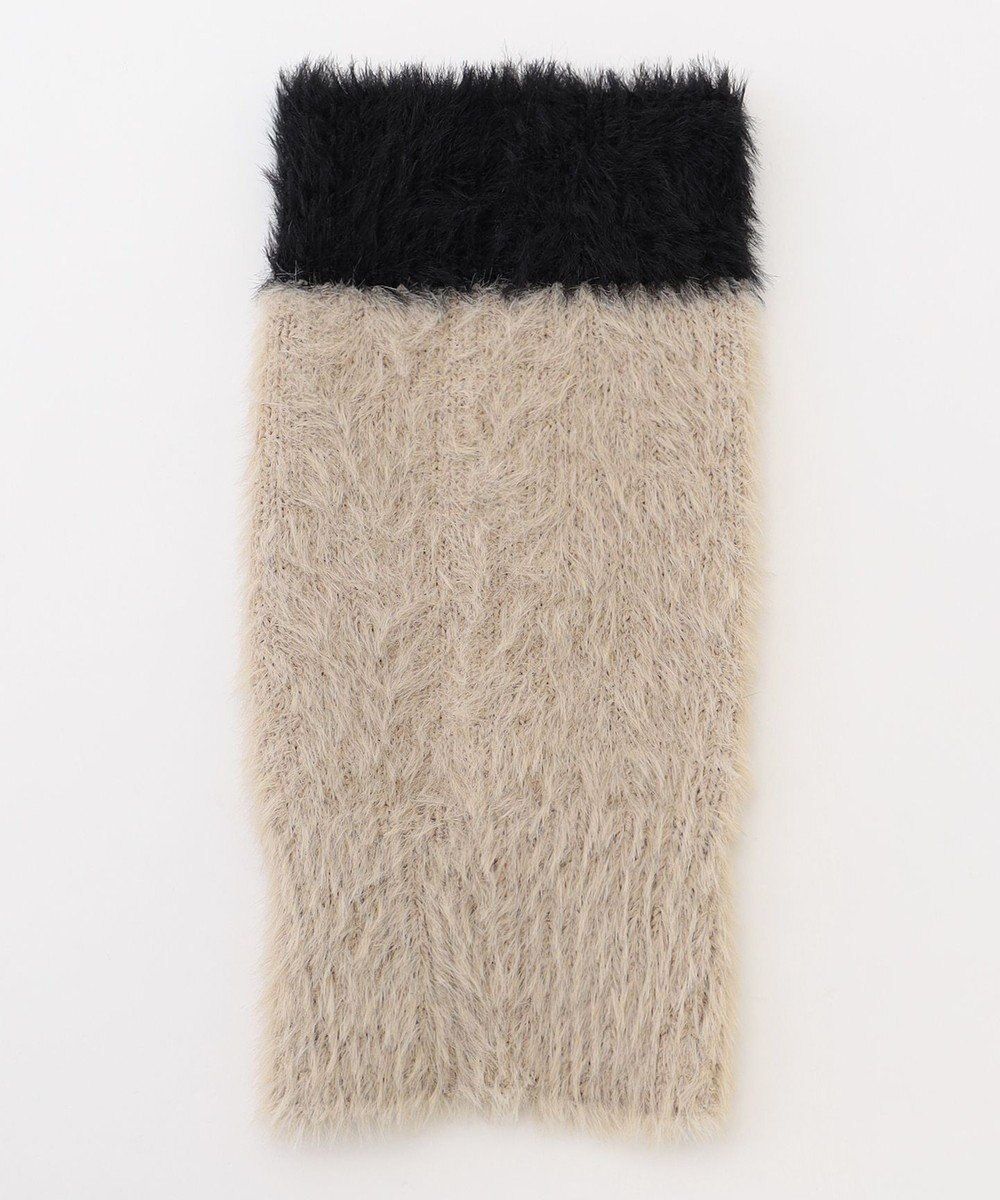 steppi 【洗える】ファー レッグウォーマー 