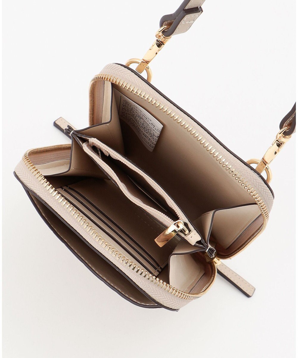 LA BAGAGERIE 【レザー×ステッチ】スマホポシェット 