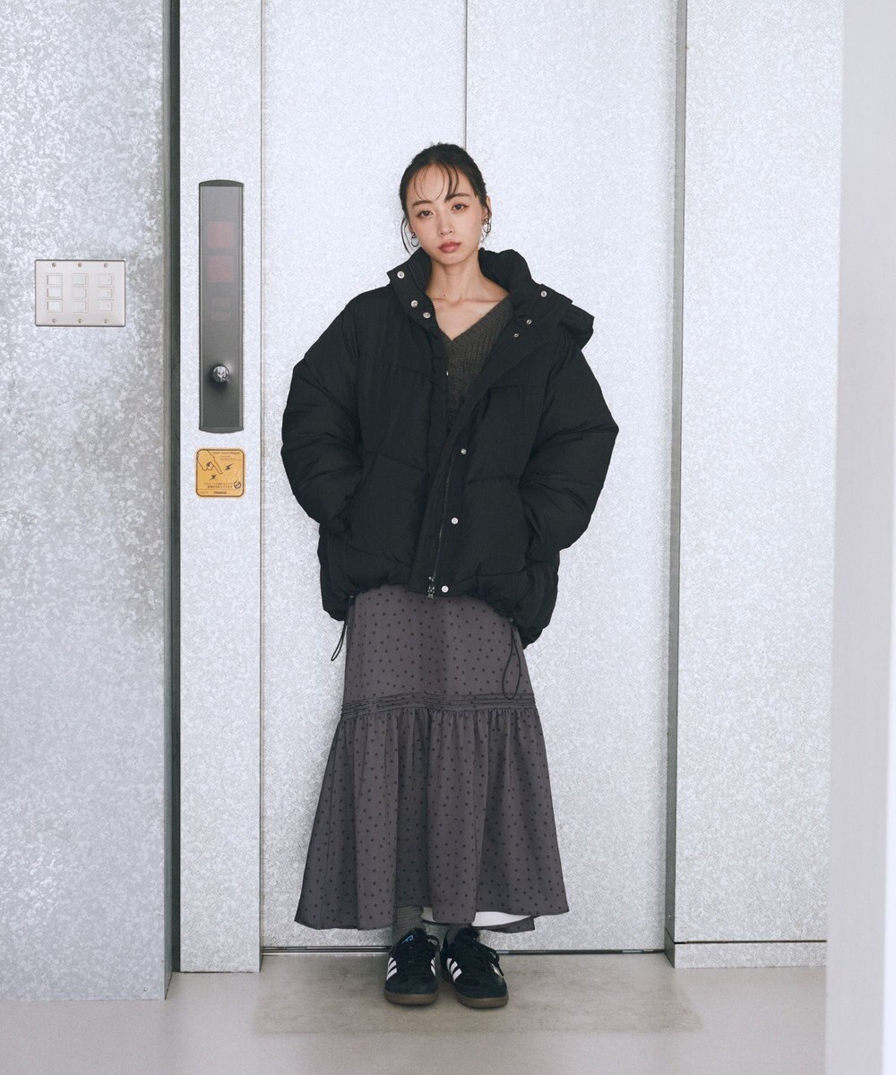 earth music&ecology 2WAYパファーブルゾン 