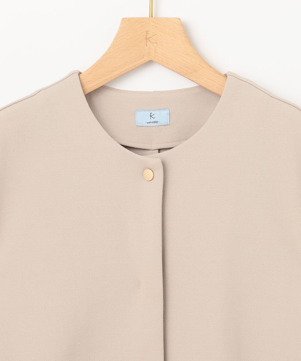 組曲 S 【接触冷感・吸湿・UVカット】ジョーゼットジャージー ジレ 