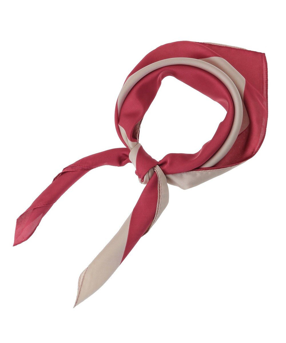 Green Parks ・スクエアパターンスカーフ　７０×７０ 