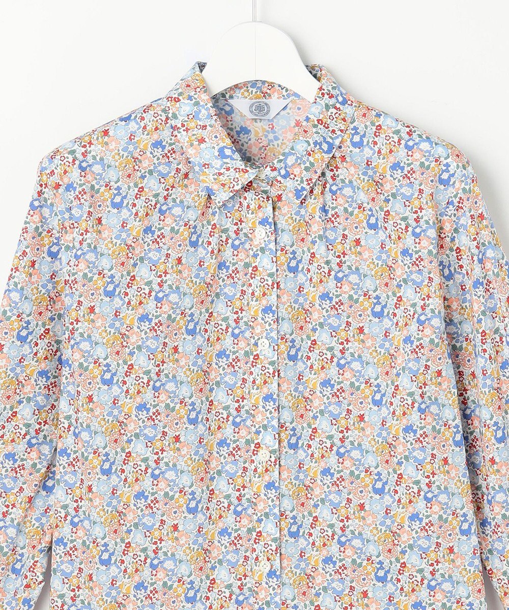 J.PRESS LADIES S Liberty Rachel & Michelle シャツカラー ブラウス 