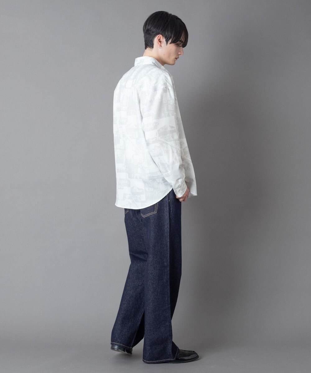 WEGO パターンルーズシャツ（LS） 