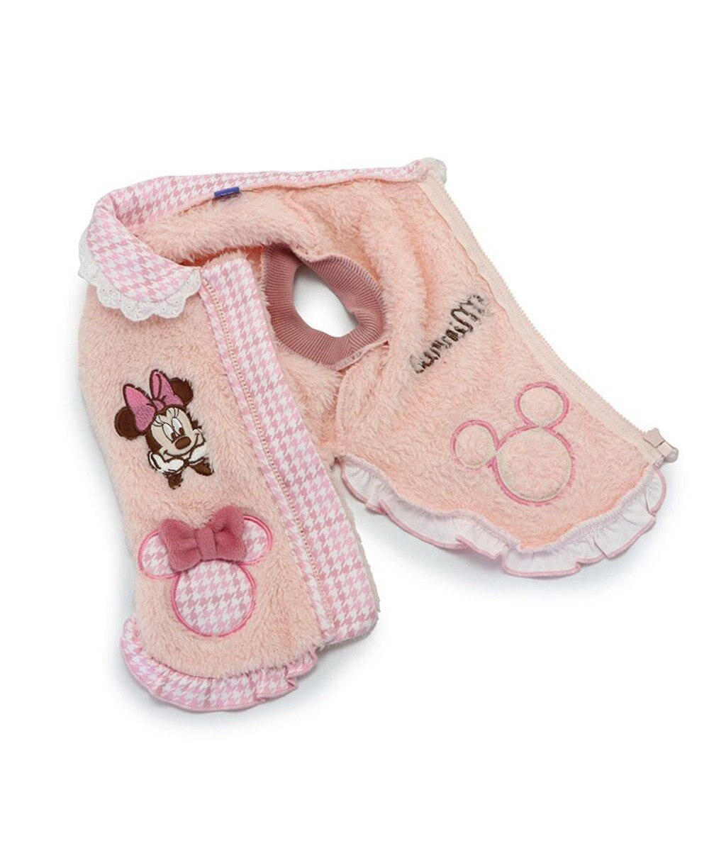 PET PARADISE ディズニー ミニーマウス チェック ジップベスト 小型犬 