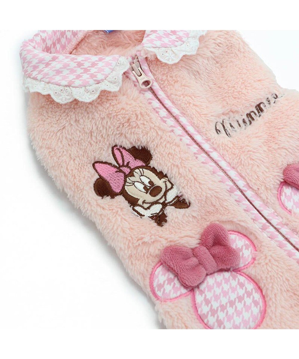 PET PARADISE ディズニー ミニーマウス チェック ジップベスト 小型犬 