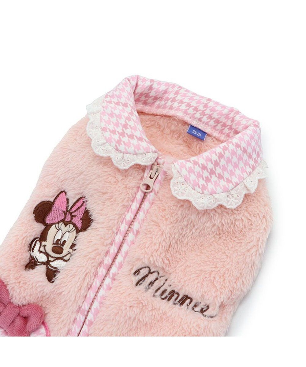 PET PARADISE ディズニー ミニーマウス チェック ジップベスト 小型犬 