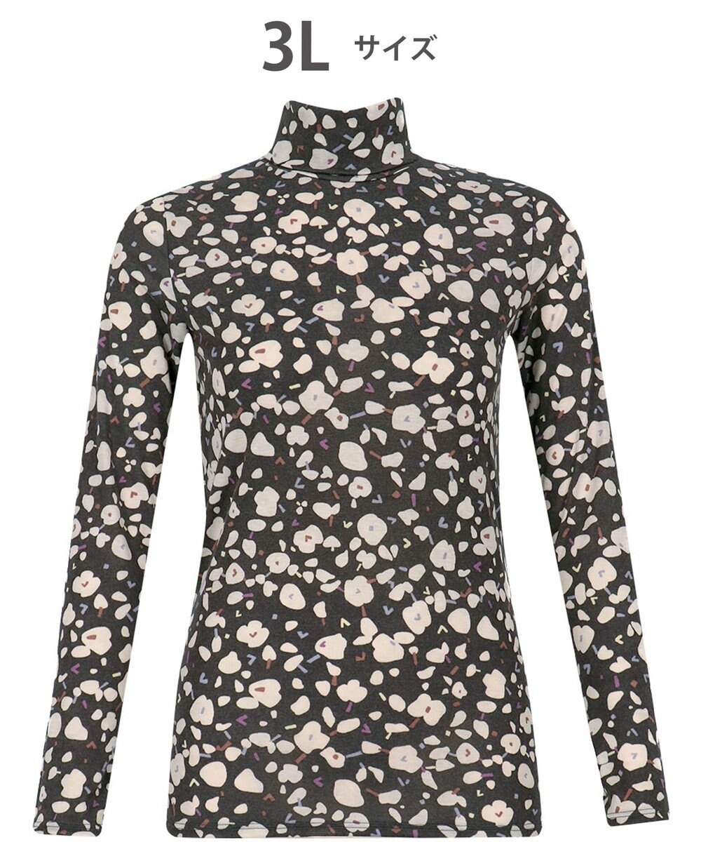 WACOAL あったかTシャツ あったかインナー アウターとしても利用可 保温性 ハイネック 10分袖 長袖 レディース CLD726 /ワコール 