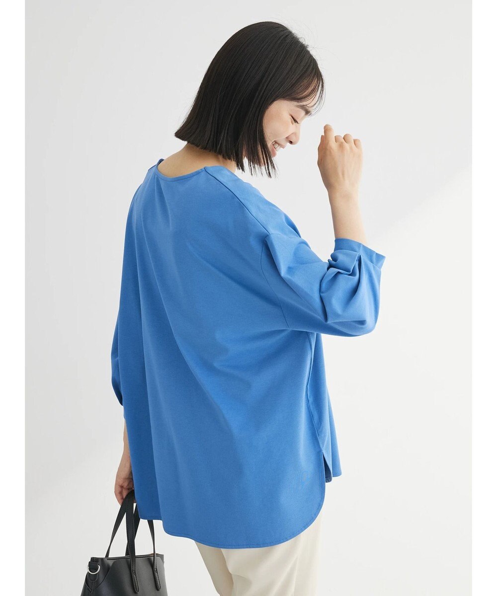 Green Parks ＢＰスキッパー七分袖カットプルオーバー 