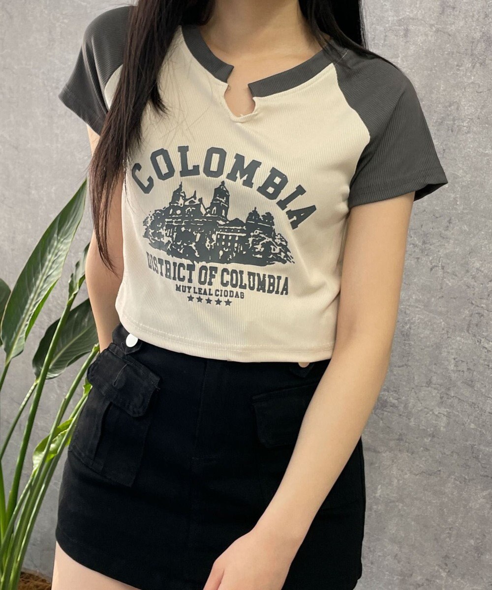 WEGO リブショートCOLOMBIAT 