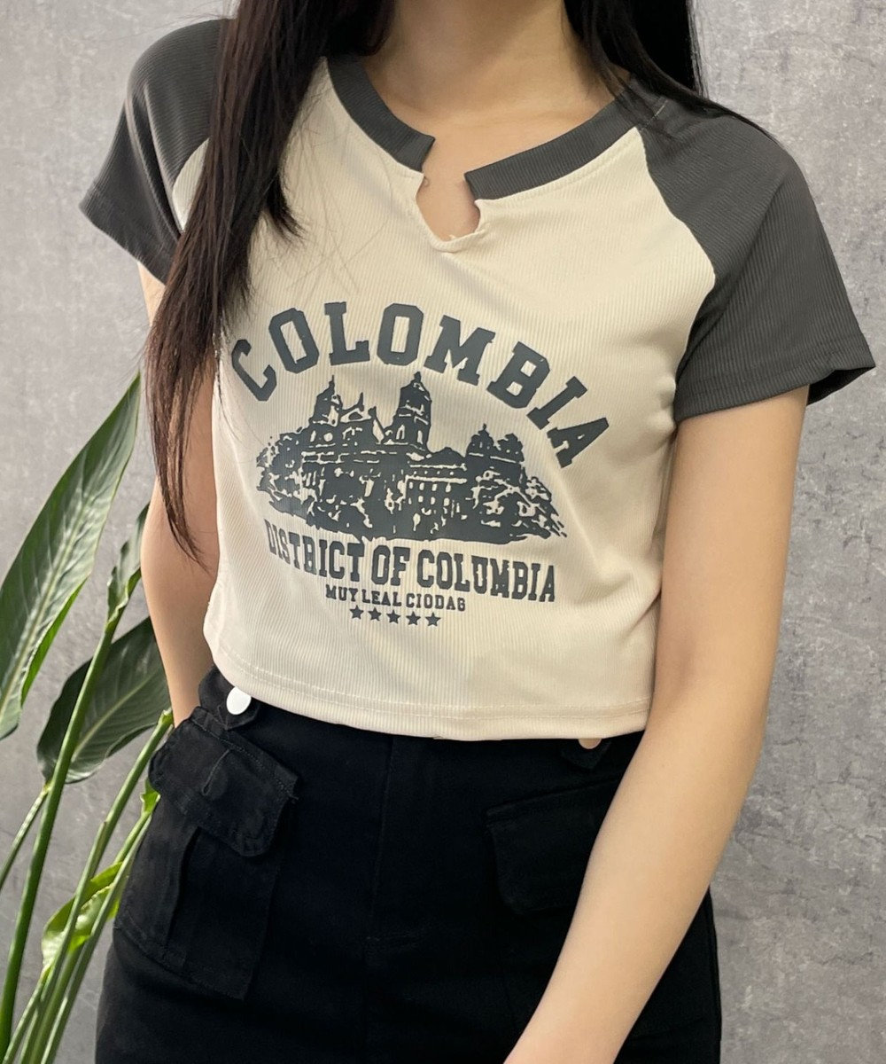WEGO リブショートCOLOMBIAT 