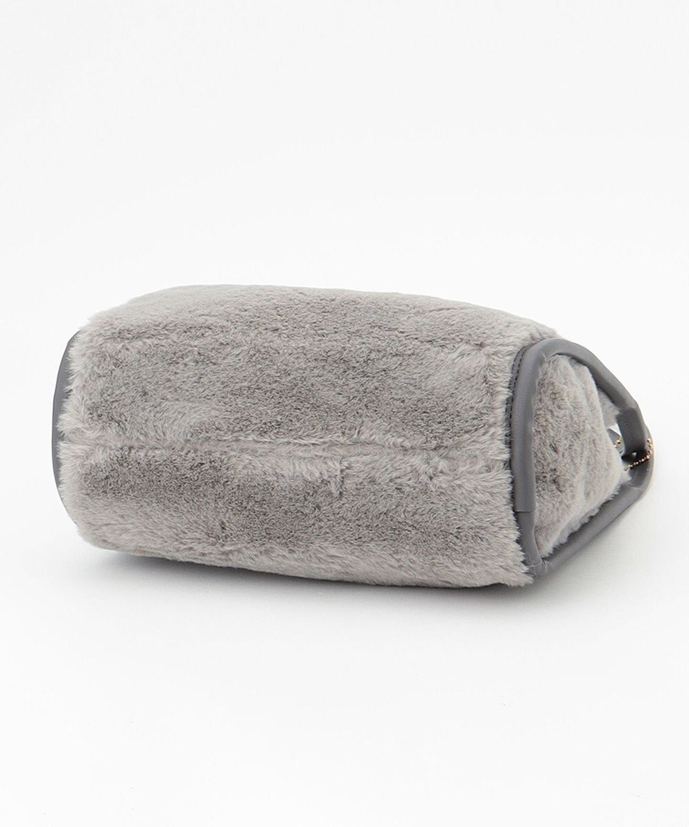 ANY SIS パイピングフェイクファートート バッグ 