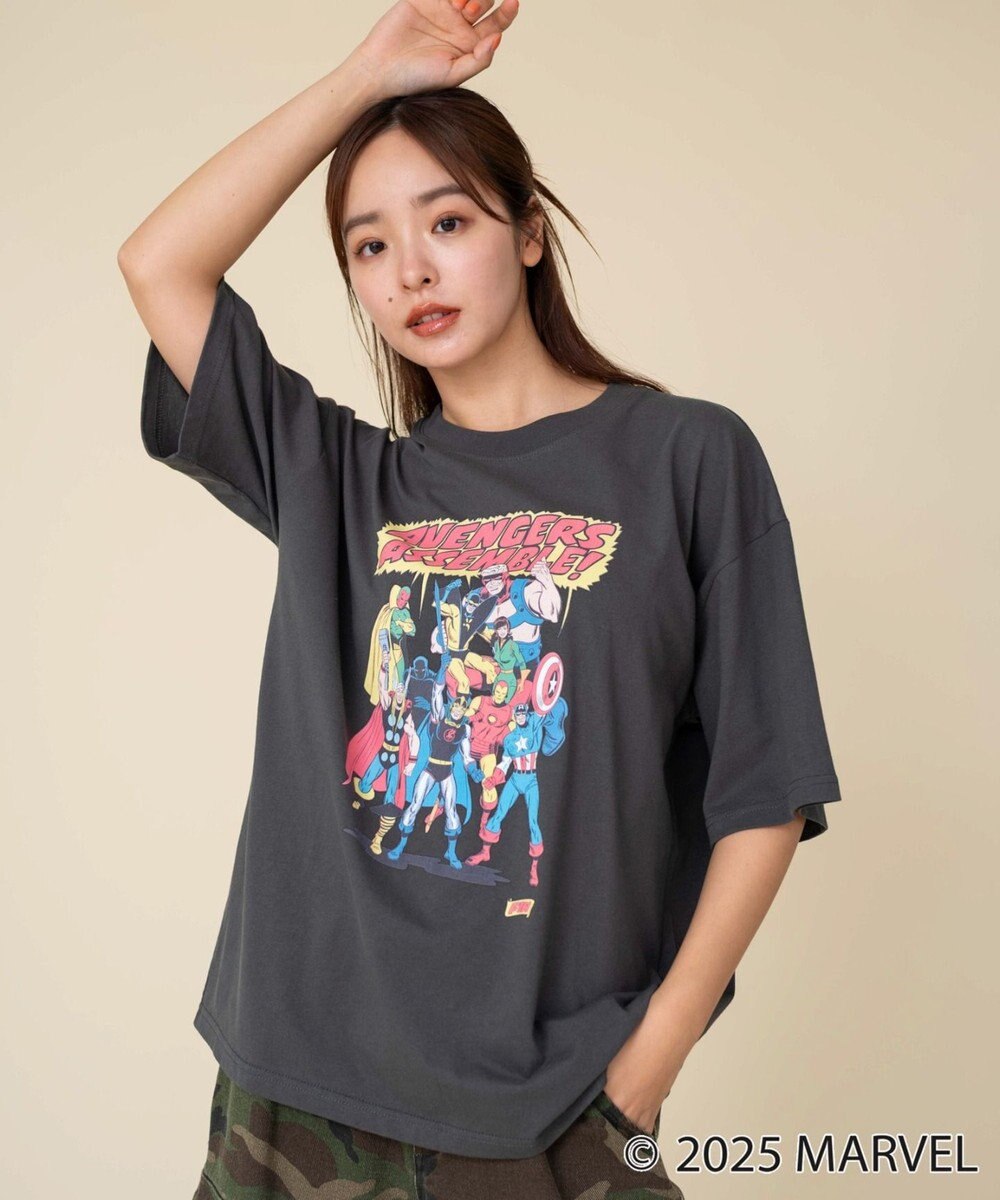 WEGO 【ユニセックス着用ITEM/SMLサイズ展開】MARVELグラフィックT（S） 