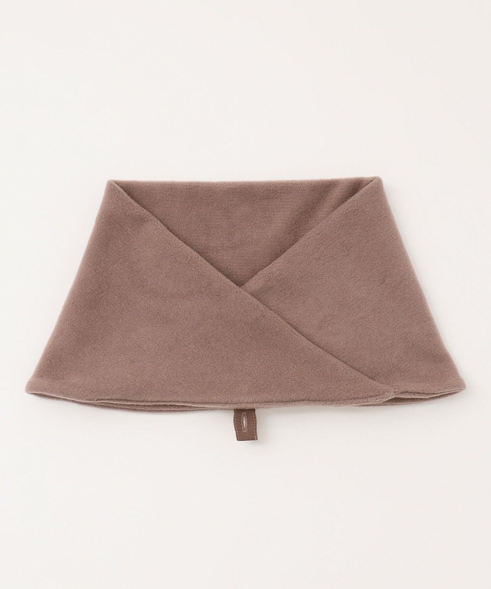 23区GOLF 取り外し可能なスヌード付き【23Fondation/WOMEN】【吸湿発熱】フーディー風 ワンピース 