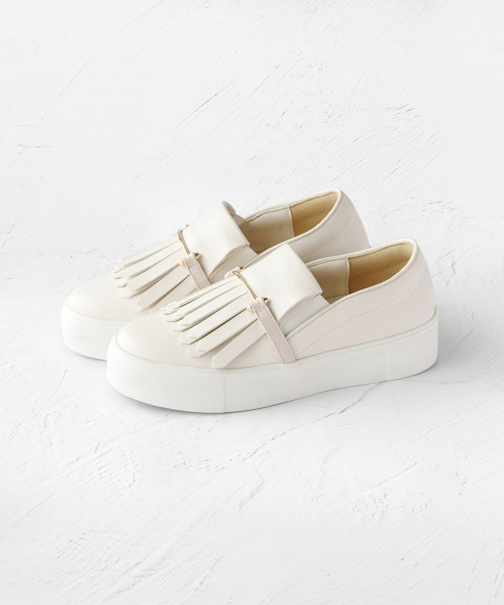 TOCCA 【晴雨兼用】FRINGE SLIPON RAIN SNEAKERS スニーカー 
