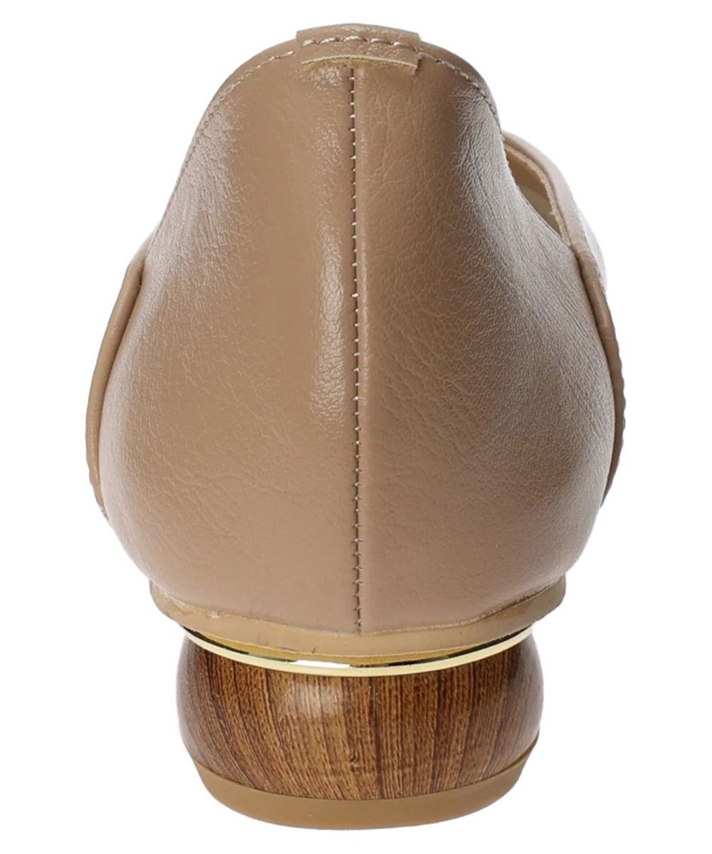 Green Parks ・ｍｉｎｉａ　ウッドヒールパンプス 